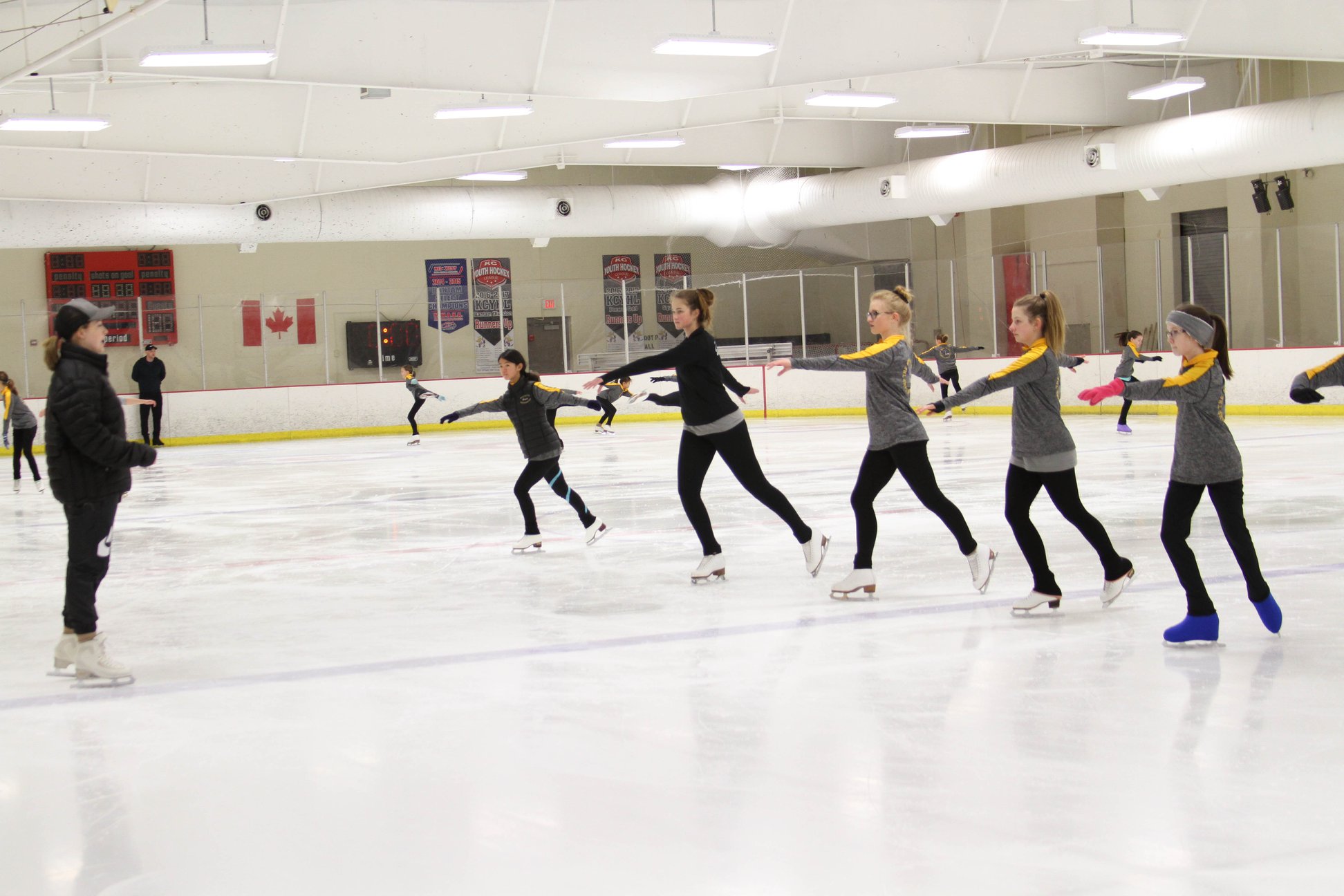 Ice Skating Facilities with Convenient Elevator Access