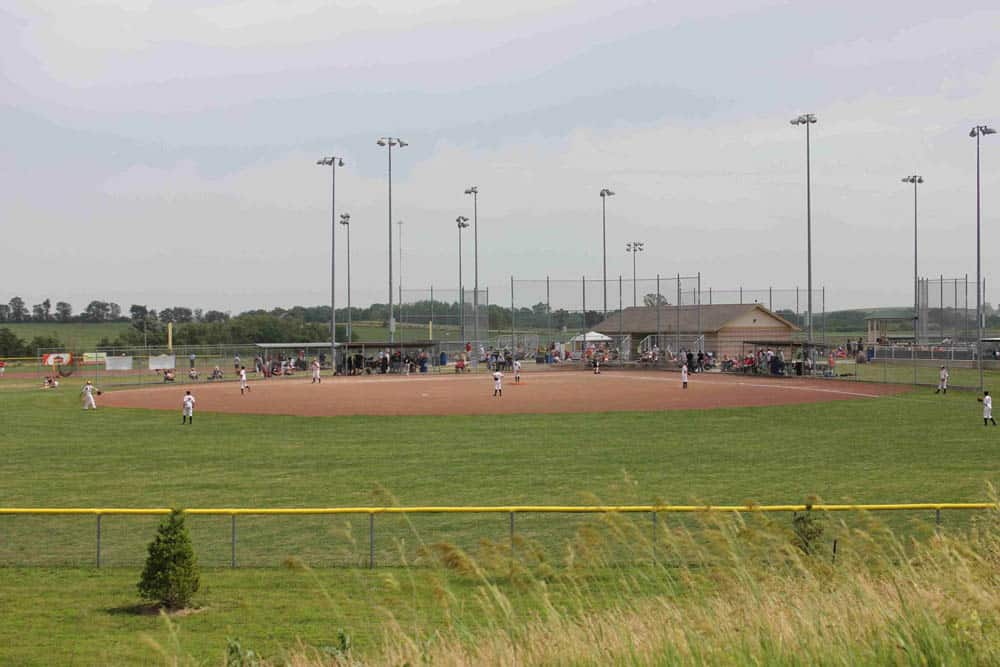 platte ridge park baseball field