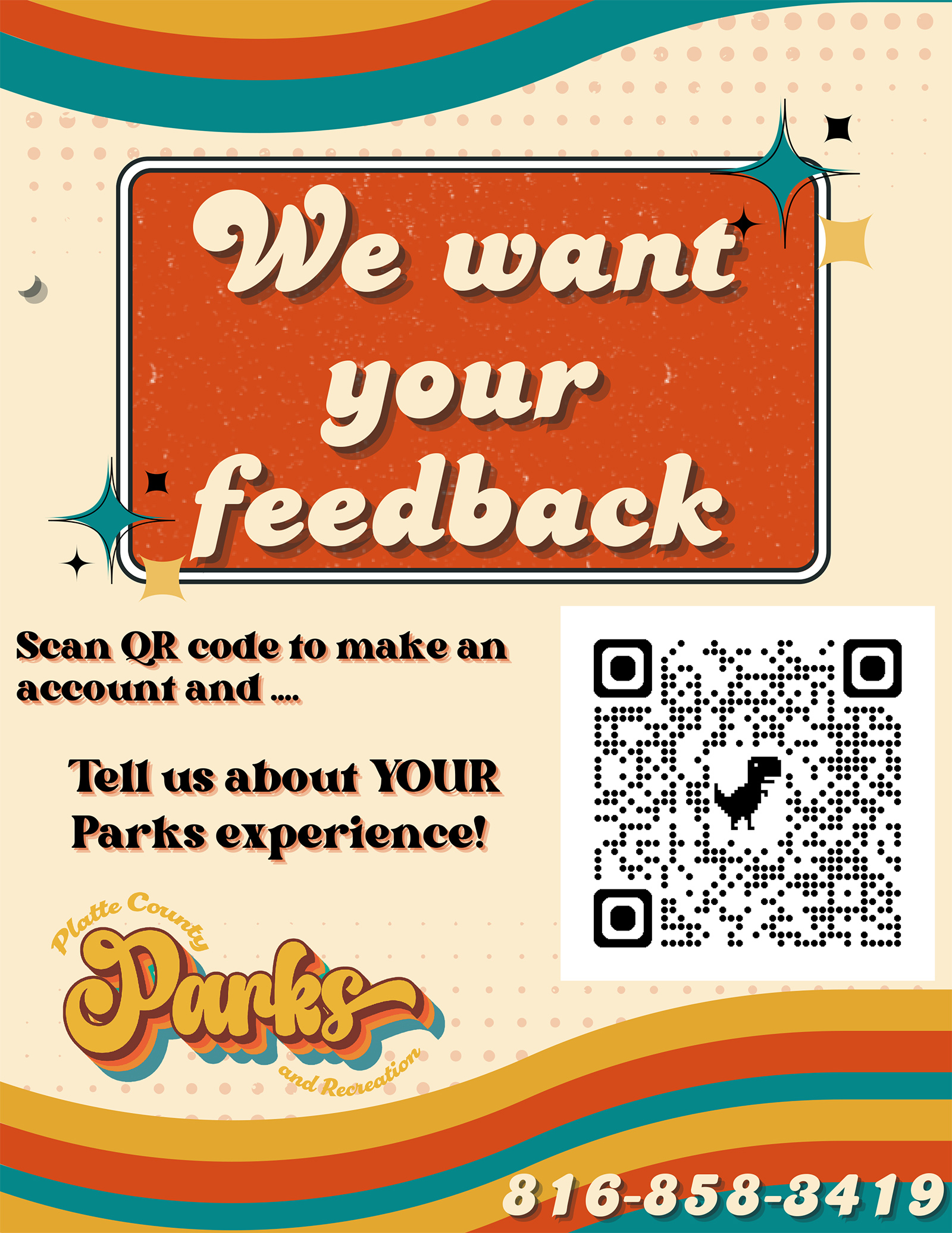 we want your feedback!