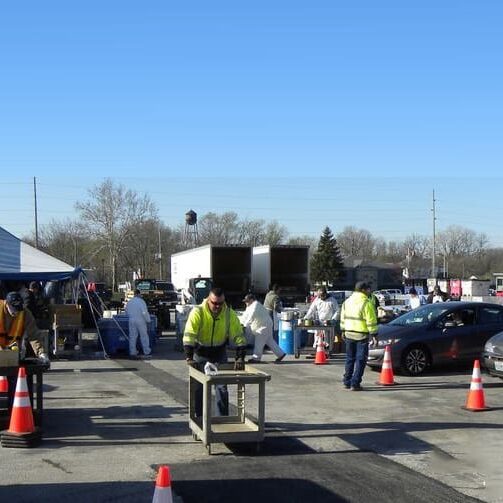 Household Haz waste collection event